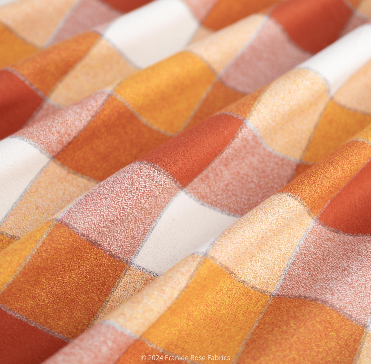 Candy Corn Flannel Dog Bandana