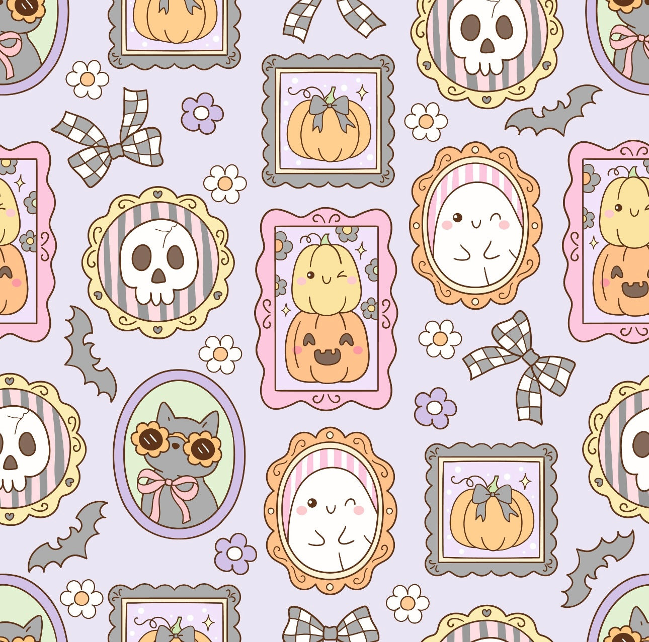 Framed Frights Dog Bandana
