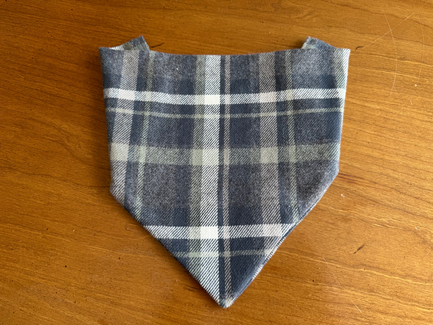 Harvest Pine Flannel Dog Bandana