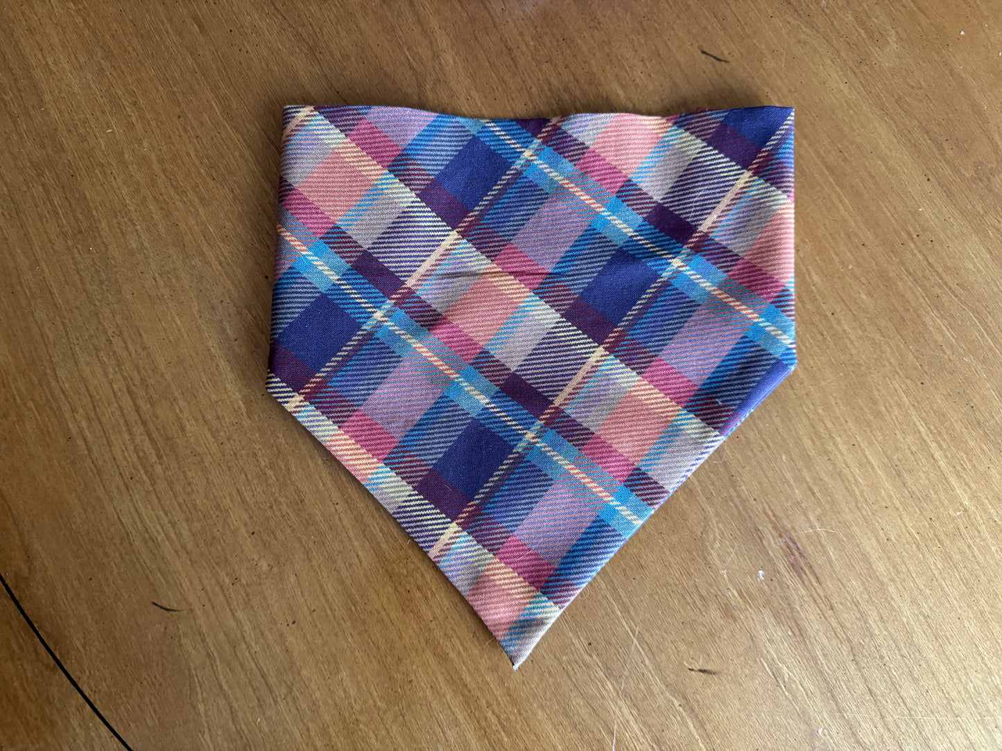 Cornucopia Plaid Dog Bandana