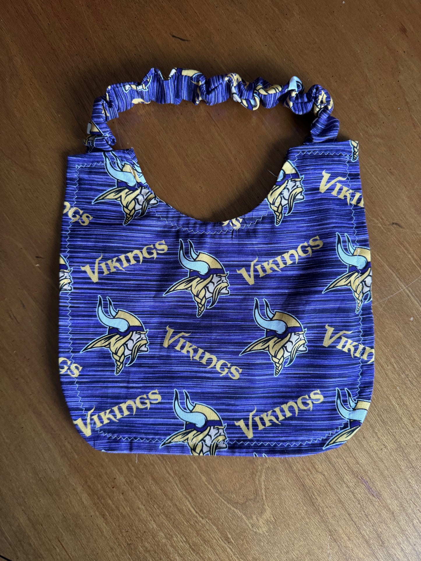 Minnesota Vikings Scrunchie Baby Bib
