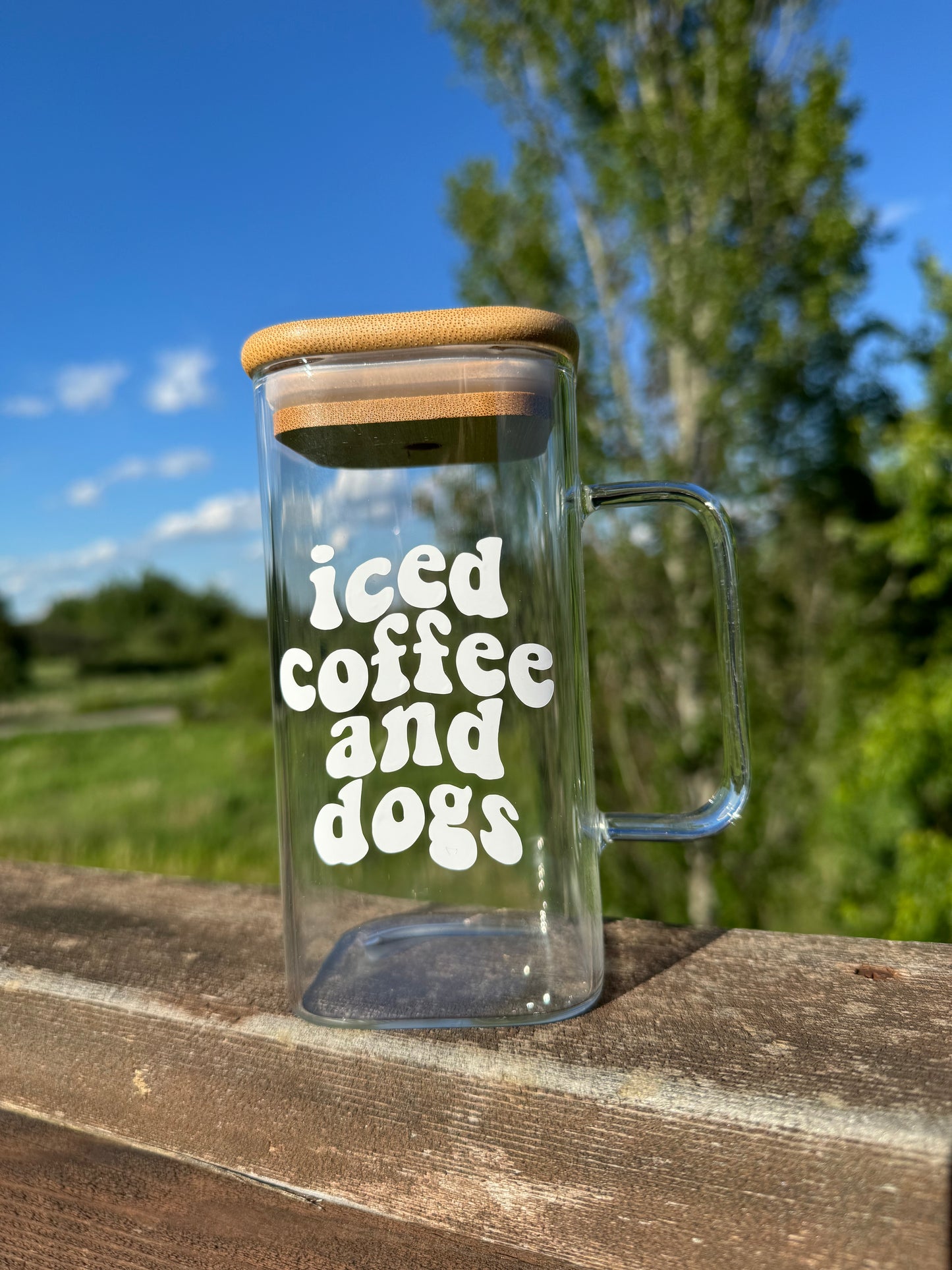 Square Glass Cup