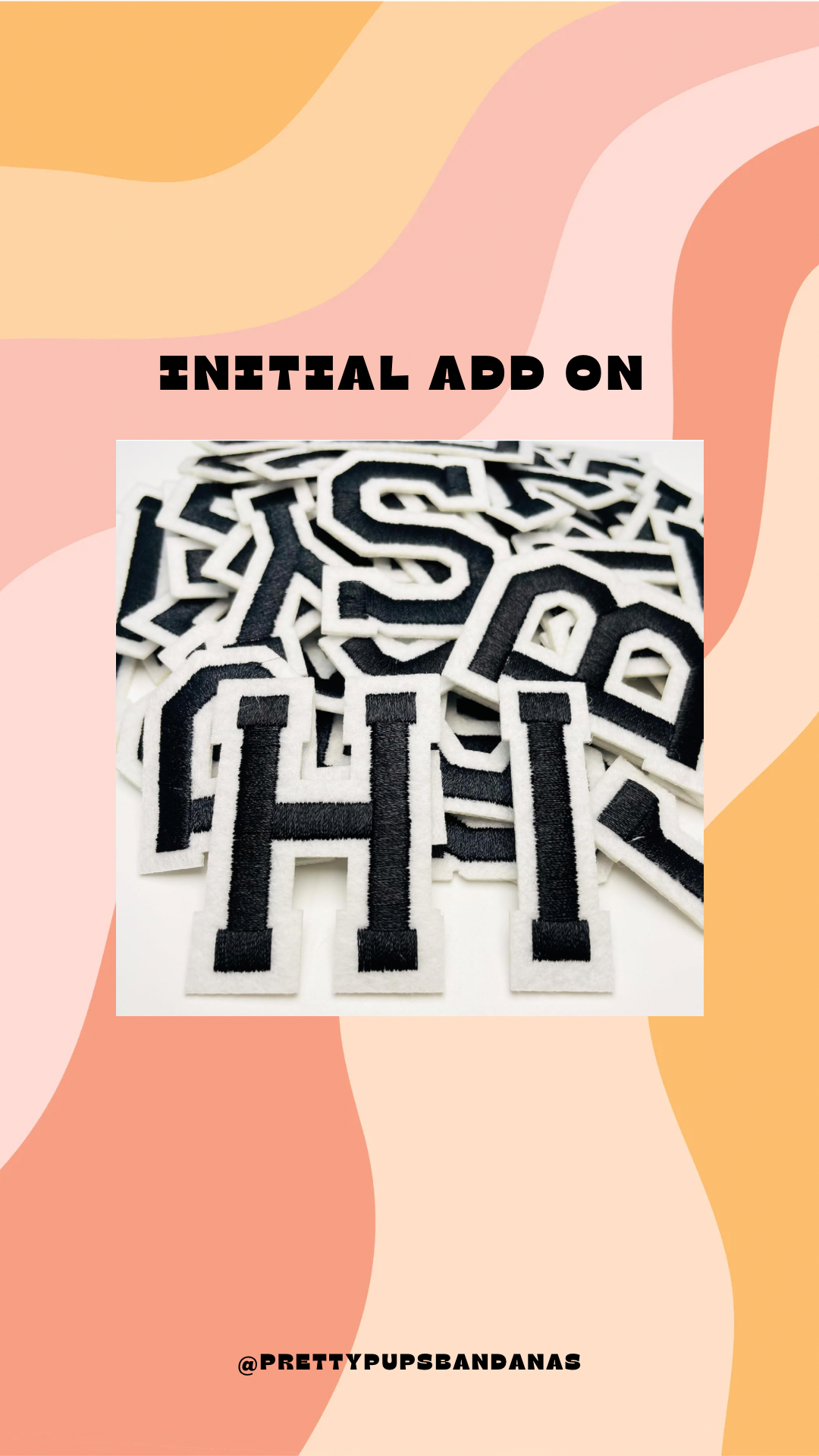Initial Add On - BLACK
