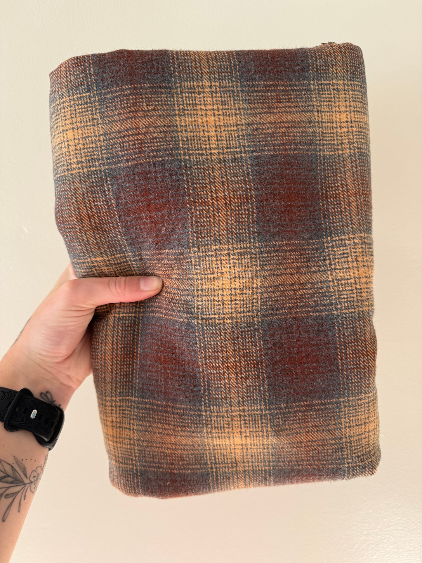 Spiced Cider Flannel Dog Bandana