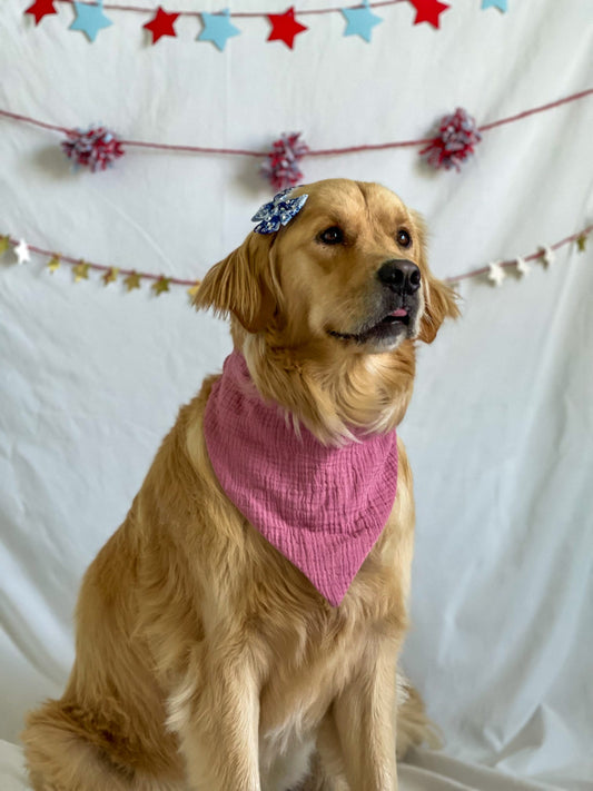 Mauve Magnolia Dog Bandana