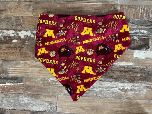 Minnesota Gopher Dog Bandana