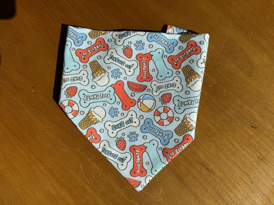 Pool Pawty Dog Bandana