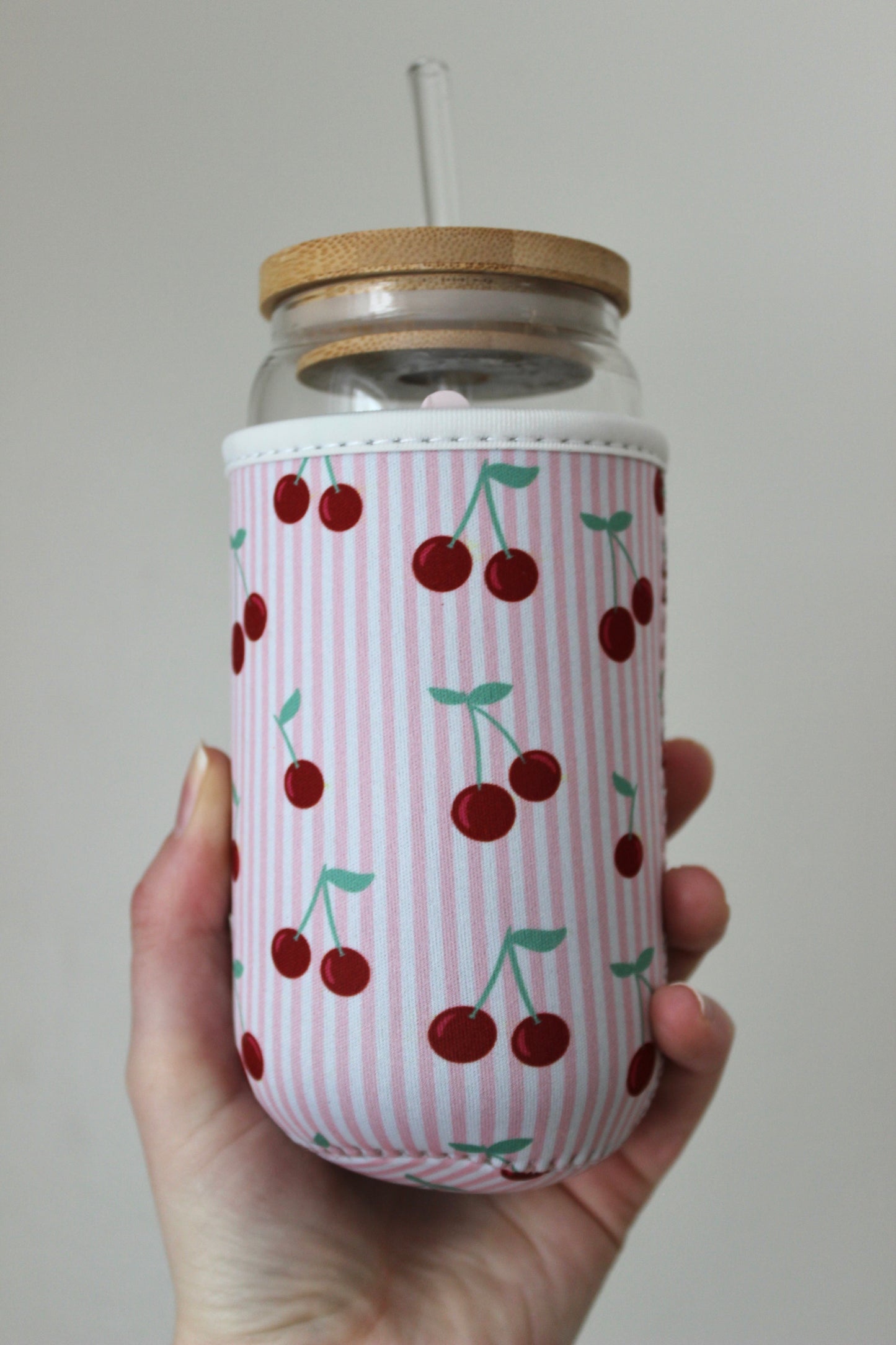 Cherry Coffee Sleeve
