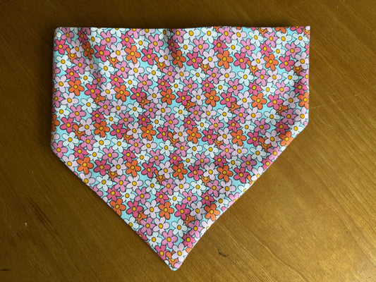 Floral Dog Bandana - Scrunchie