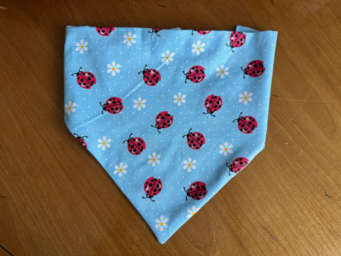 Ladybugs Dog Bandana - Scrunchie
