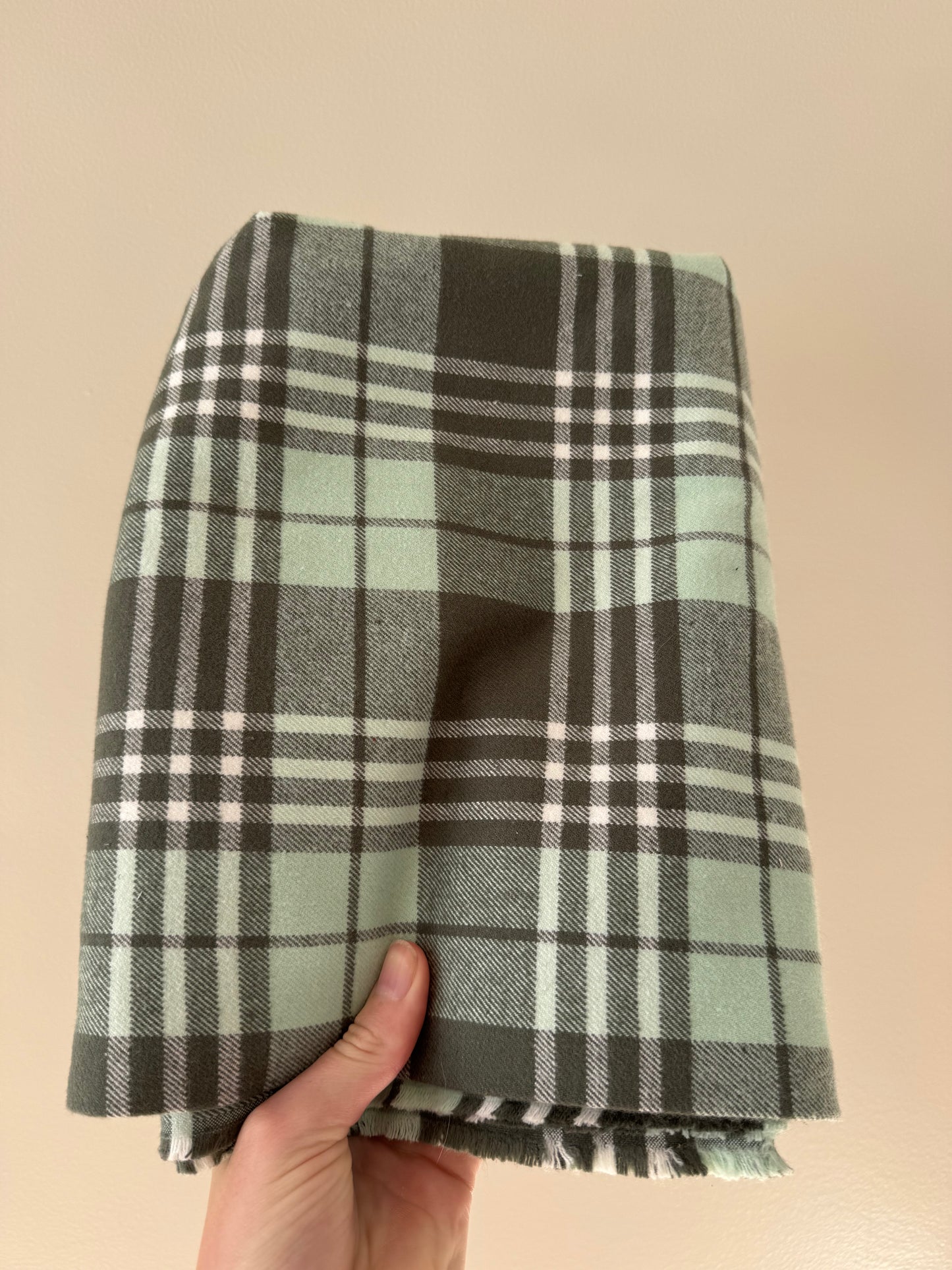 Mossy Meadows Flannel Dog Bandana