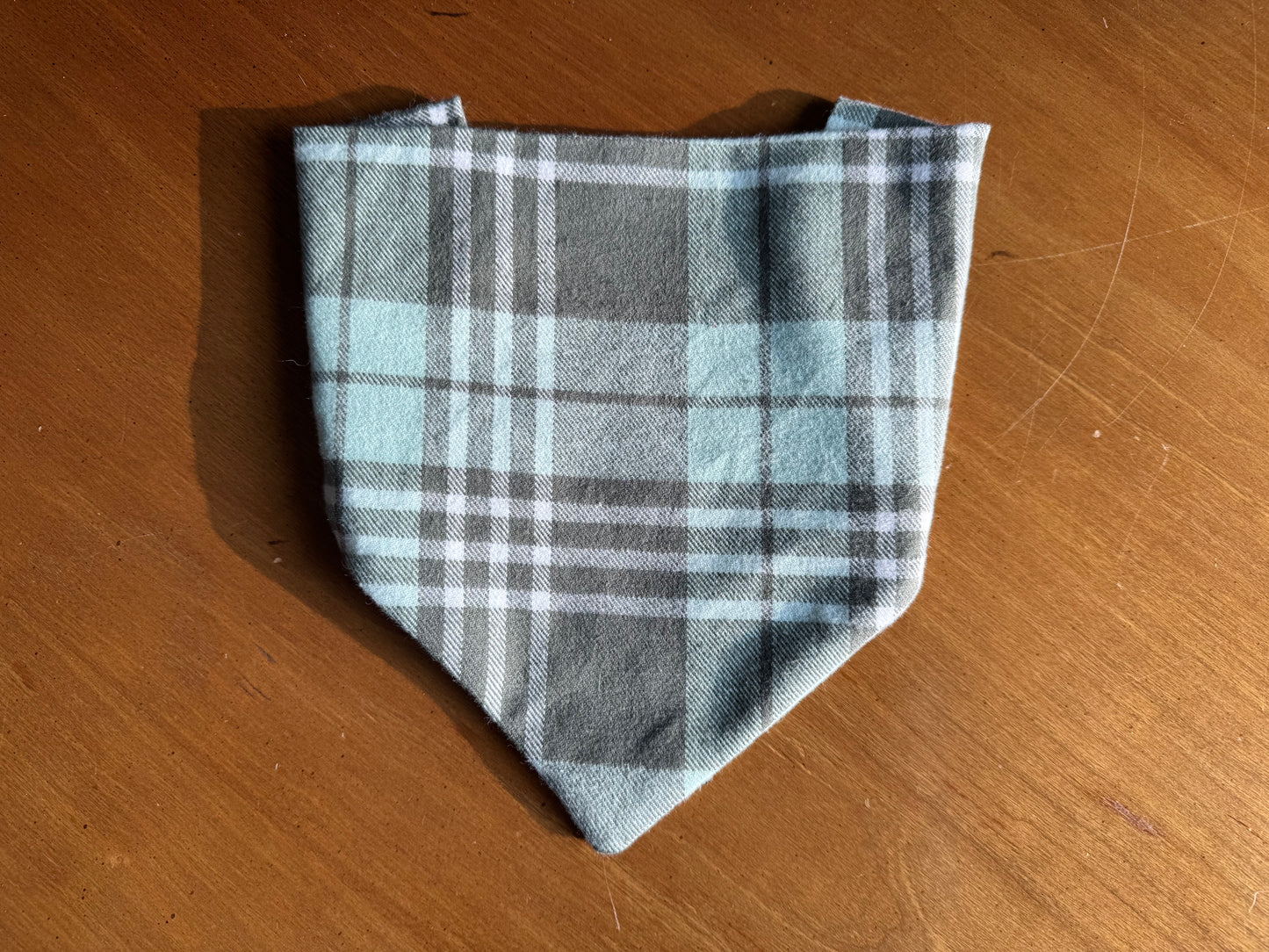 Mossy Meadows Flannel Dog Bandana