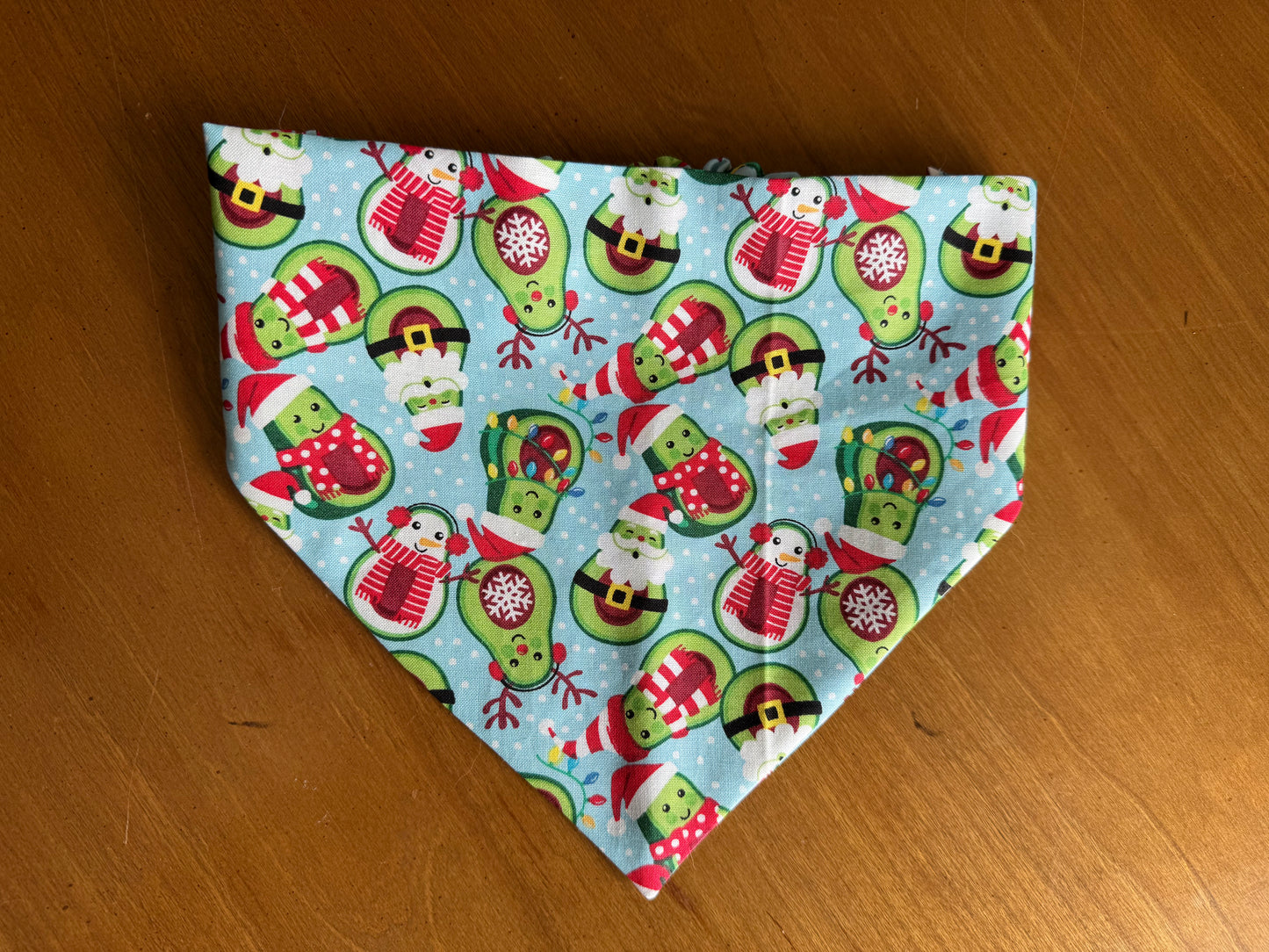 Guac-ing Around the Christmas Tree Dog Bandana