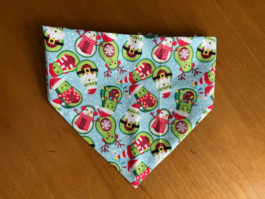 Guac-ing Around the Christmas Tree Dog Bandana