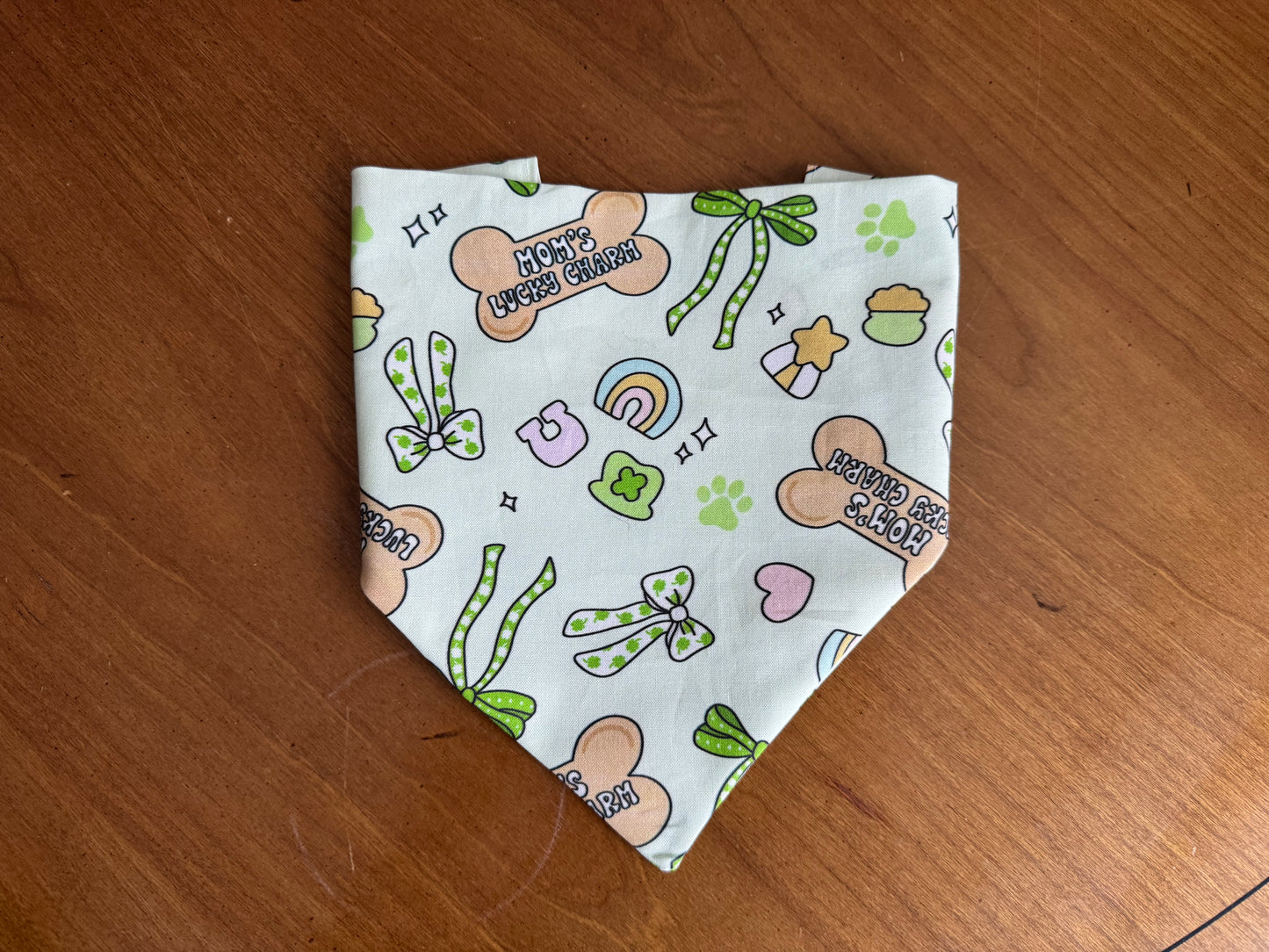 Mom’s Lucky Charm Dog Bandana