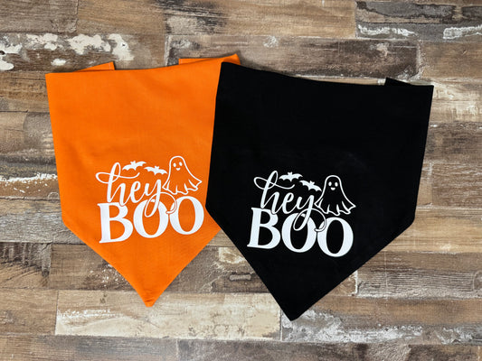 Hey Boo Dog Bandana