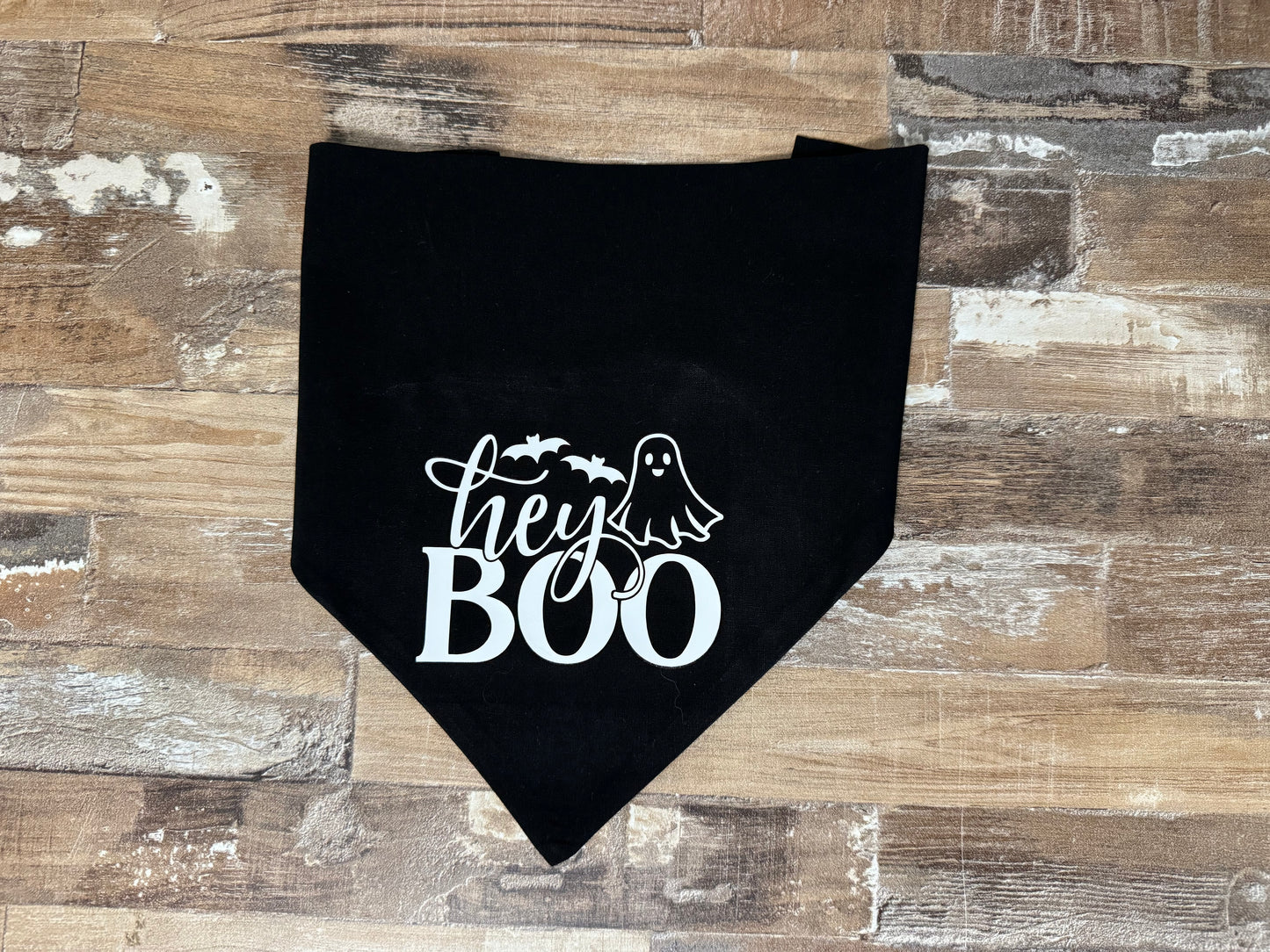 Hey Boo Dog Bandana