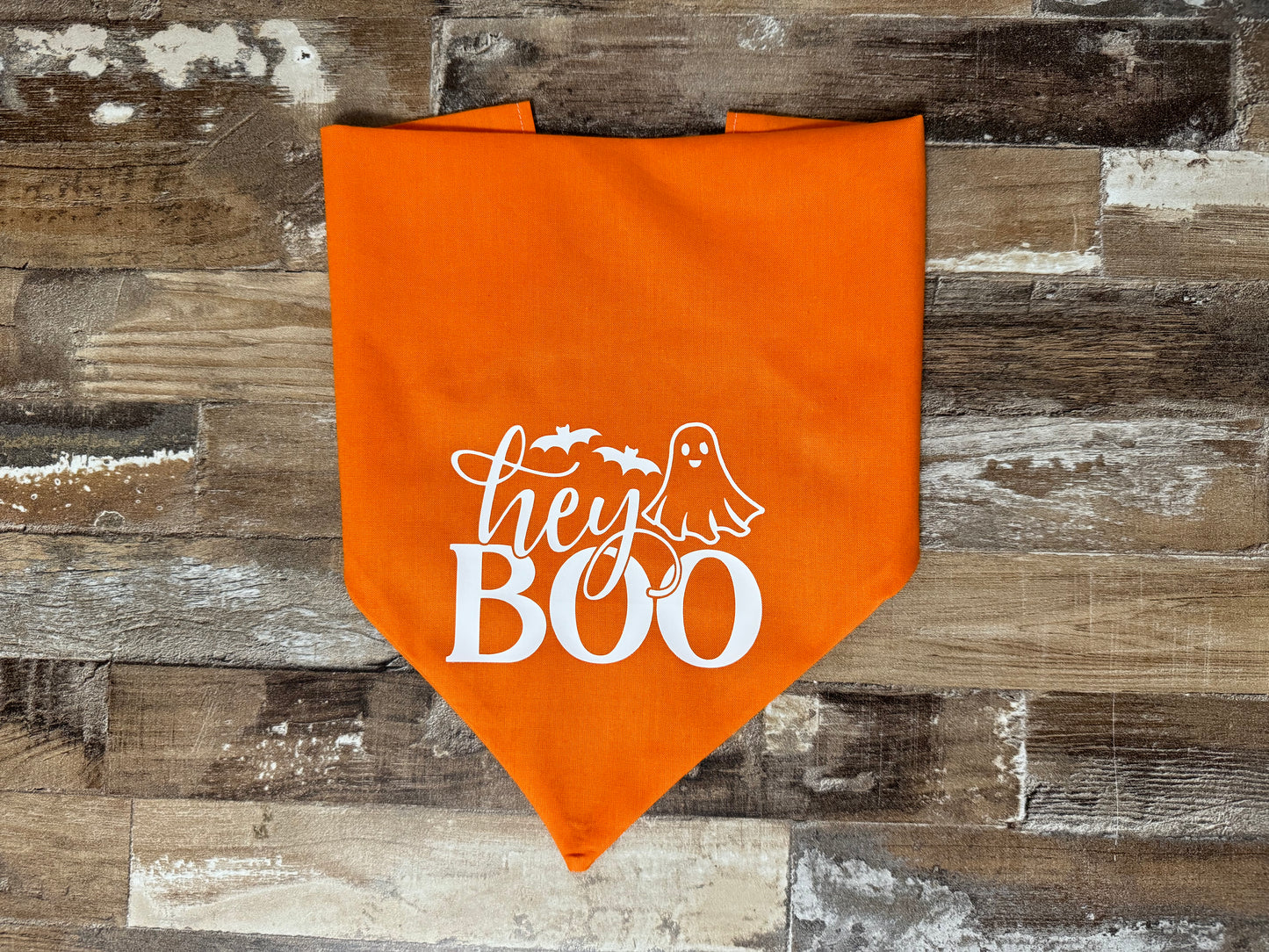 Hey Boo Dog Bandana