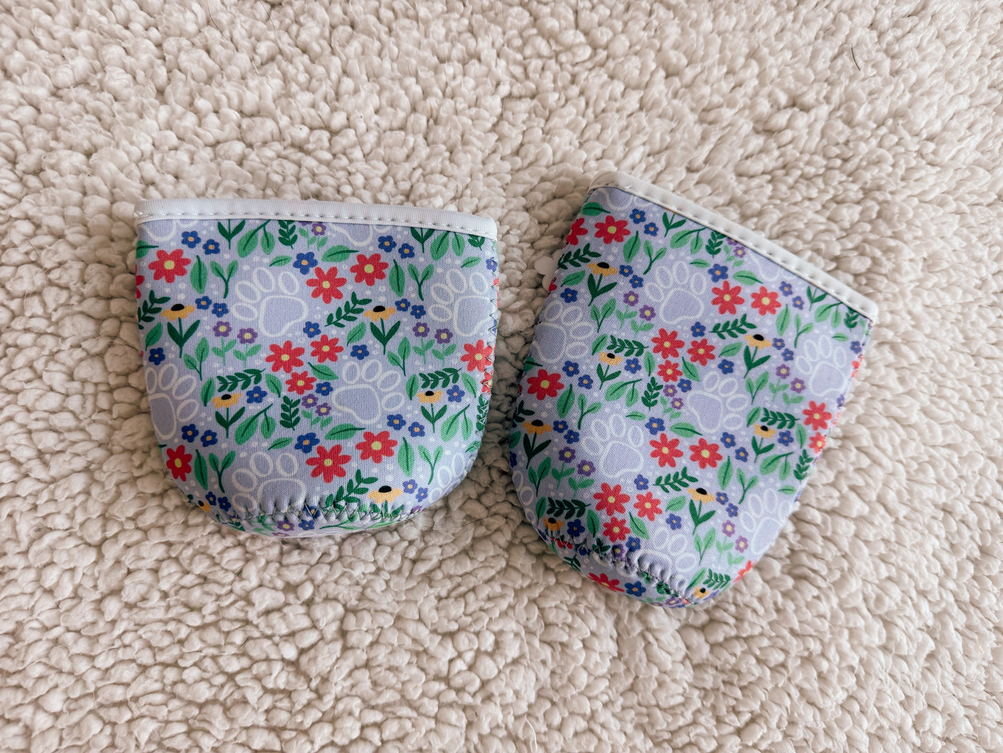 Paws + Florals Coffee Sleeve