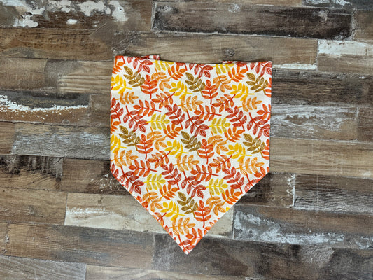 Leaf Pile Dog Bandana