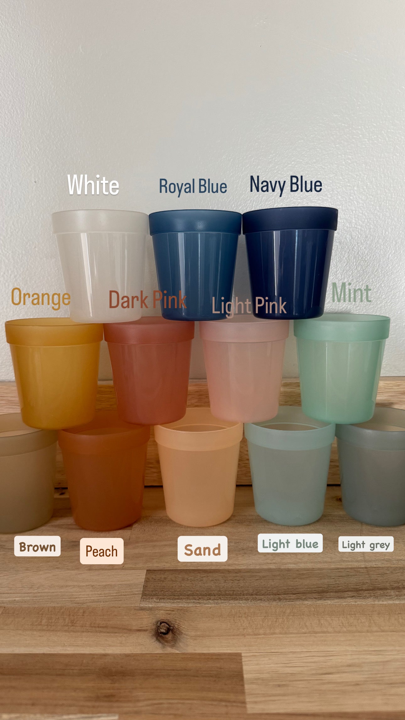 Custom Pup Cups