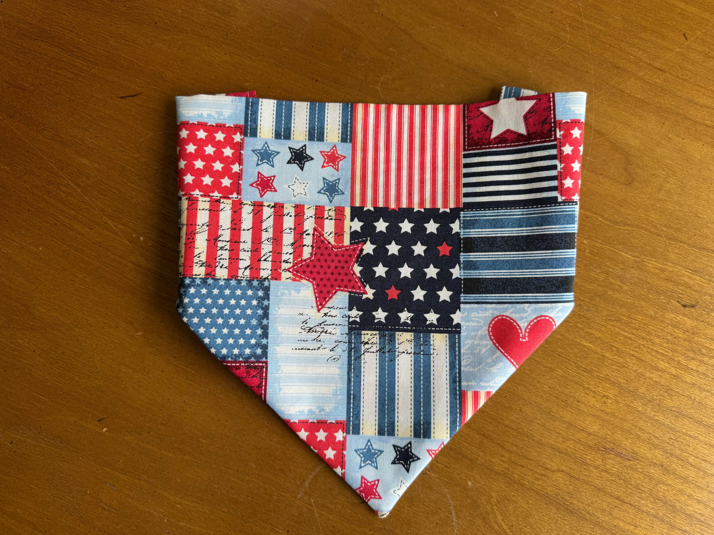Love in the USA Dog Bandana