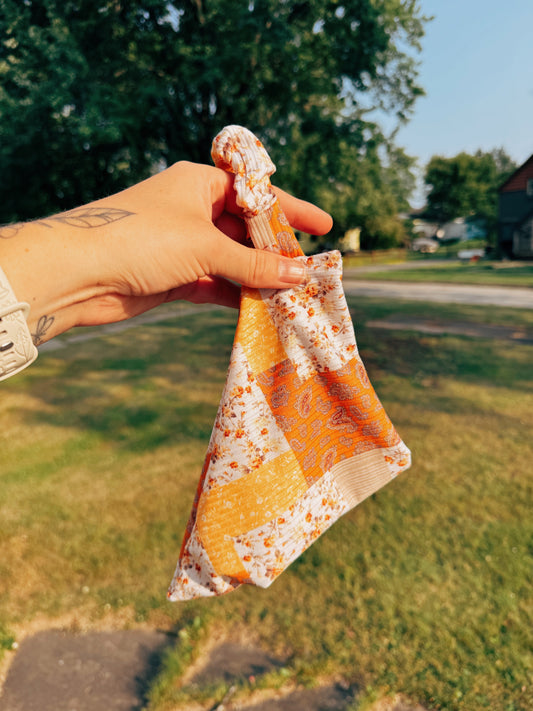 Harvest Bloom Patchwork Dog Bandana