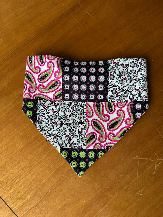 Patchwork Dog Bandana - Scrunchie