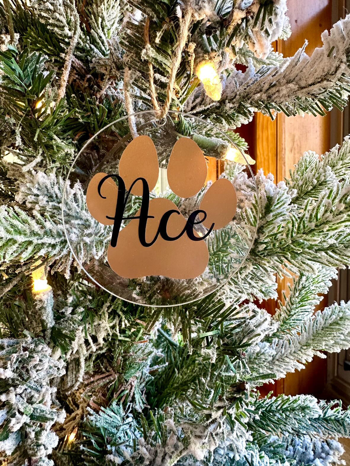 Personalized Dog Ornaments