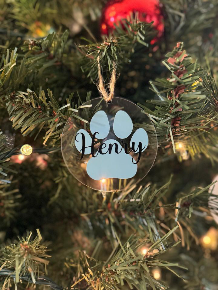Personalized Dog Ornaments