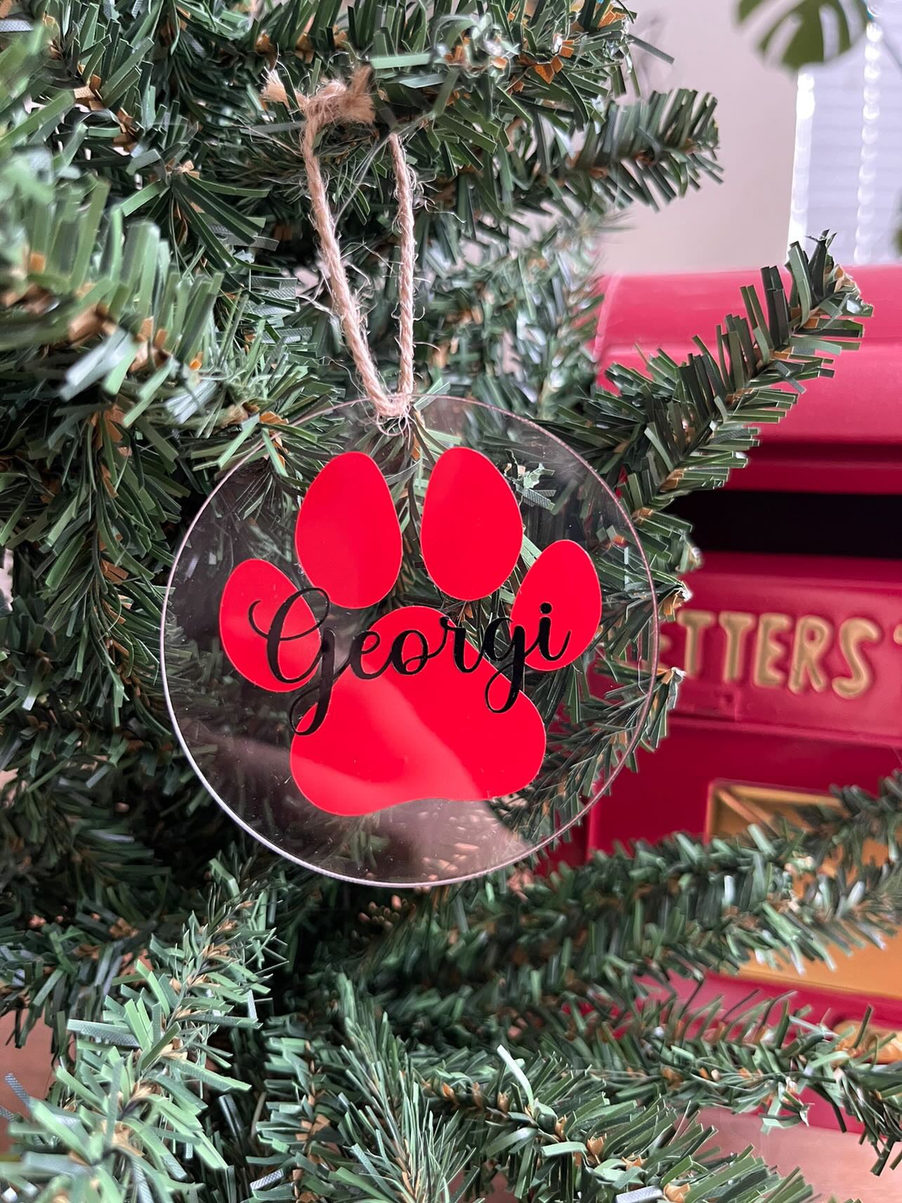 Personalized Dog Ornaments