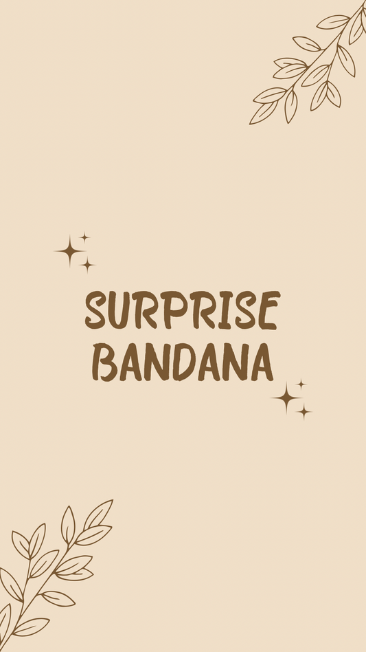 Surprise Dog Bandana