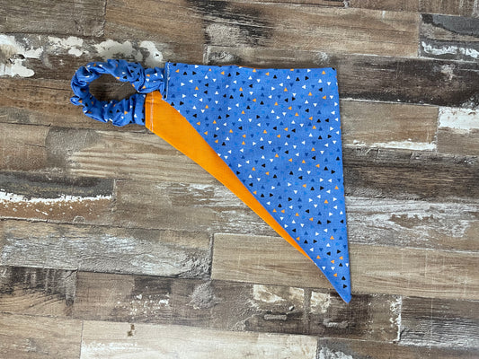 Blue Speckled Dog Bandana