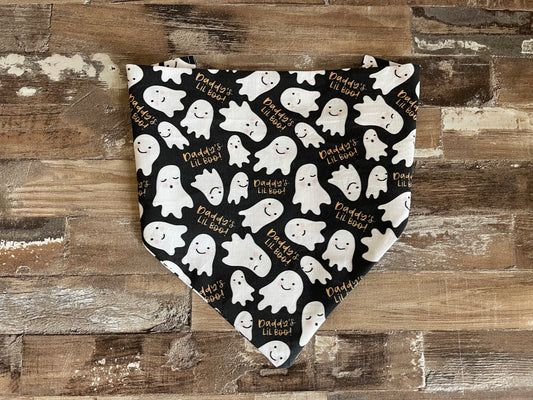 Daddy’s Lil Boo Dog Bandana