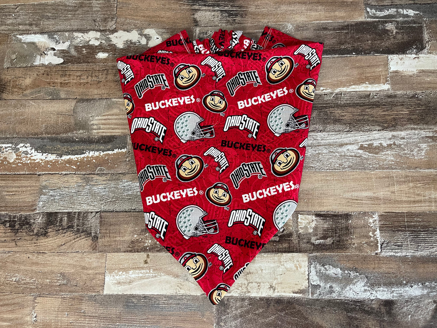 Ohio State Buckeyes Dog Bandana
