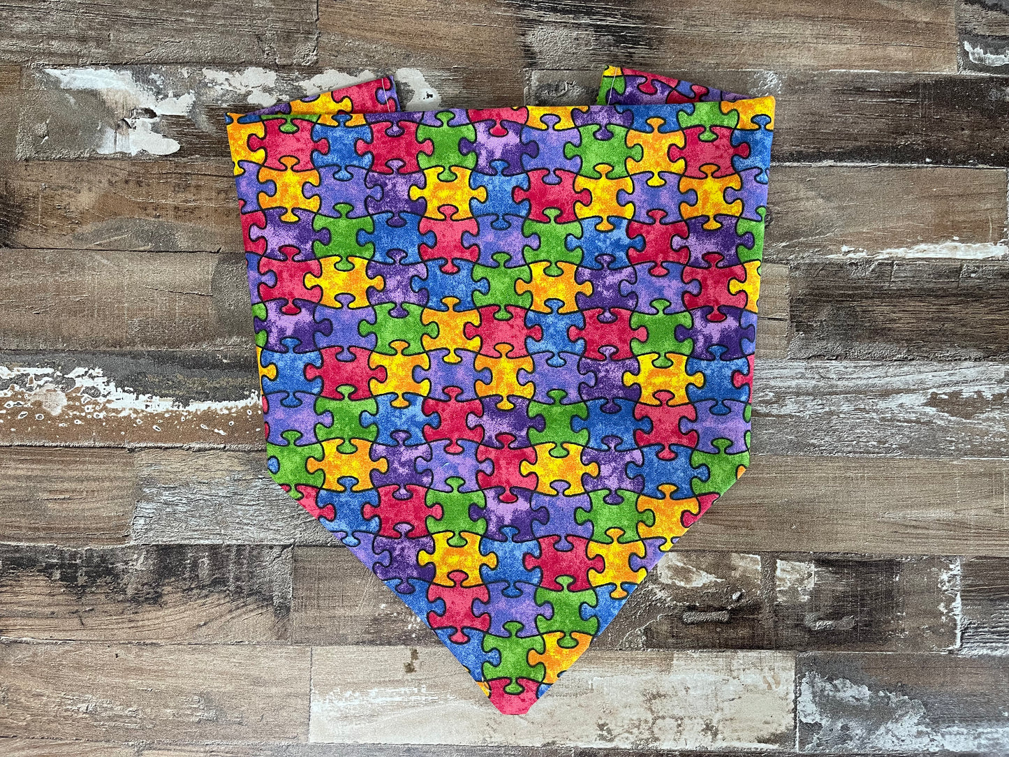 Puzzle Dog Bandana