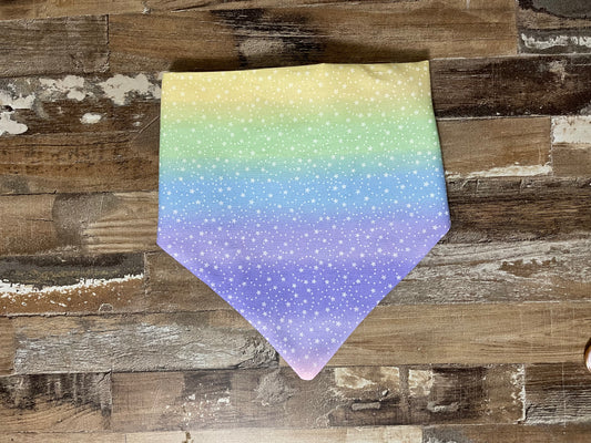 Over the Rainbow Dog Bandana