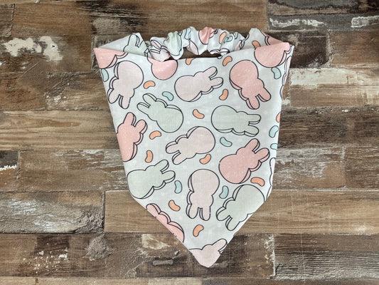 Peepin’ It Real Scrunchie Dog Bandana