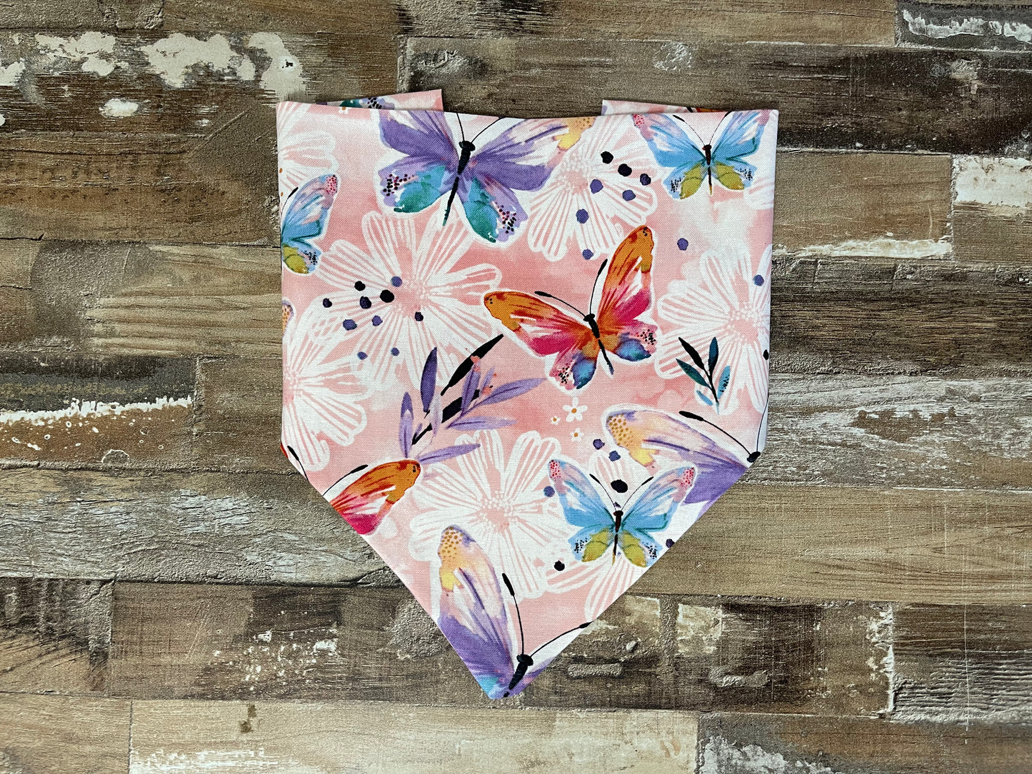 Butterfly Kisses Dog Bandana